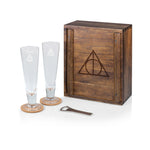 Picnic Time Harry Potter - Pilsner Beer Glass Gift Set Quidditch