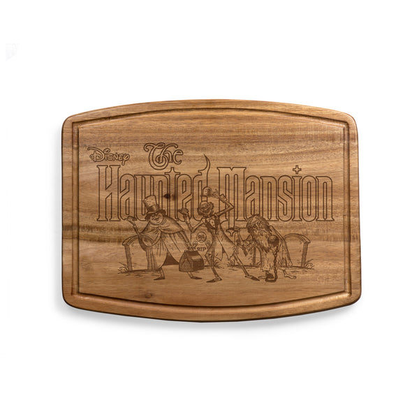 picnic time Haunted Mansion Hitch Hikers - Ovale Acacia Cutting Board