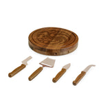 Picnic Time House Of The Dragon - Acacia Circo Cheese Cutting Board & Tools Set