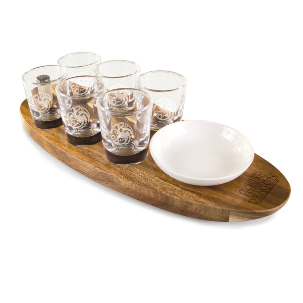 picnic time House of the Dragon - Cantinero Shot Glass Serving Set