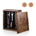 Picnic Time House Of The Dragon - Pilsner Beer Glass Gift Set