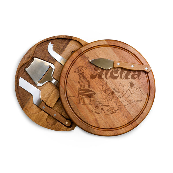 picnic time Lilo & Stitch - Acacia Circo Cheese Cutting Board & Tools Set