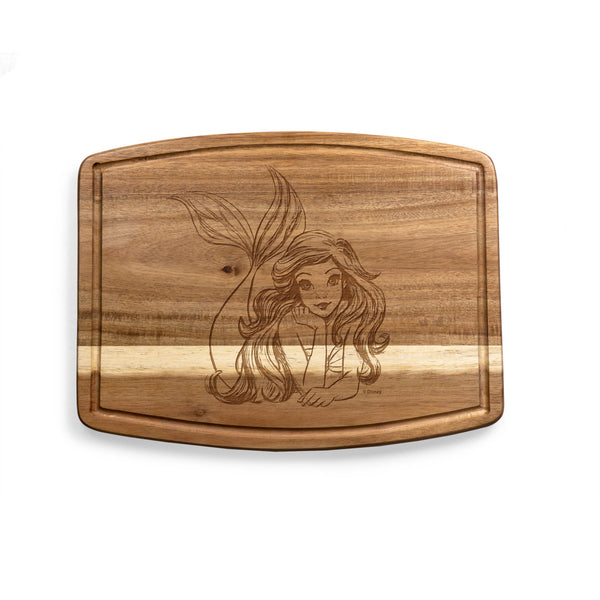 picnic time Little Mermaid - Ovale Acacia Cutting Board