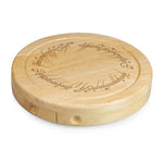 Picnic Time Lord Of The Rings - Brie Cheese Cutting Board & Tools Set