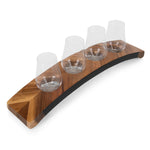 Picnic Time Lowlands Whiskey Flight Glencairn® Glass Tasting Set