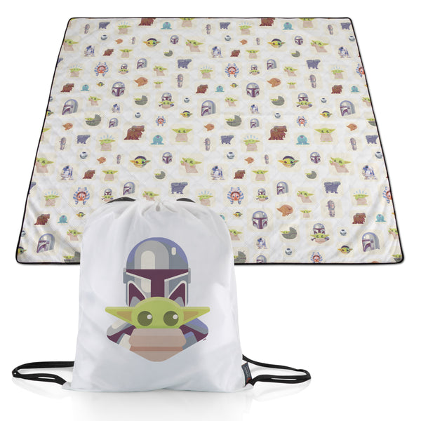 picnic time Mandalorian Grogu - Impresa Picnic Blanket