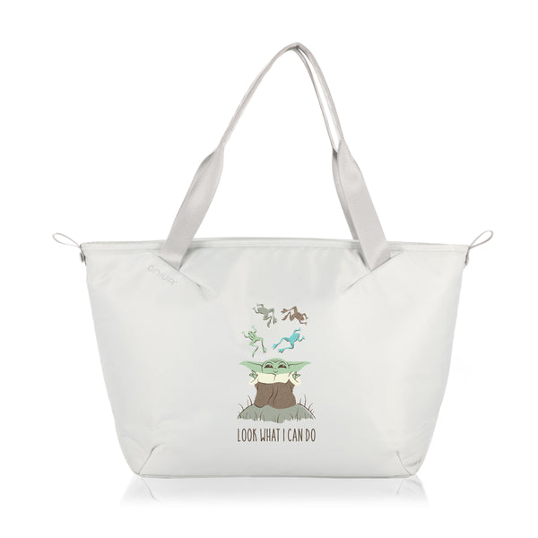 picnic time Mandalorian Grogu - Tarana Recycled Cooler Tote Bag