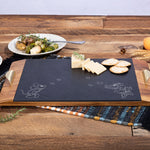 Picnic Time Mickey & Minnie Mouse - Covina Acacia And Slate Serving Tray