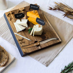 Picnic Time Mickey & Minnie Mouse - Delio Acacia Cheese Cutting Board & Tools Set