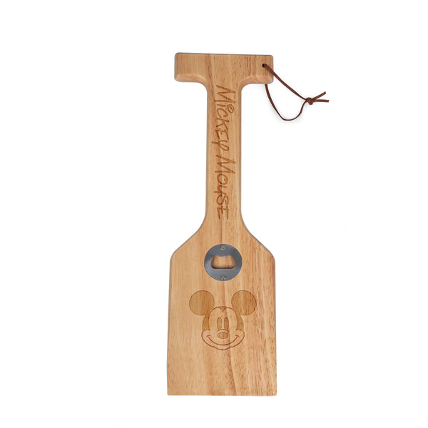 picnic time Mickey Mouse - Hardwood BBQ Grill Scraper with Bottle Opener