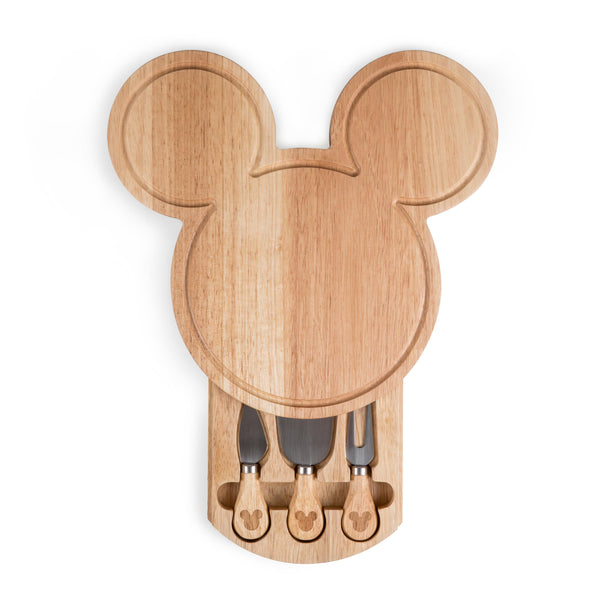 picnic time Mickey Mouse - Head Shaped Cheese Board with Tools
