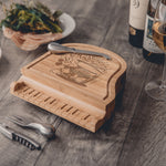 Picnic Time Mickey Mouse Piano Cheese Cutting Board & Tools Set