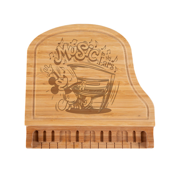 picnic time Mickey Mouse Piano Cheese Cutting Board & Tools Set
