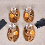 Picnic Time Mickey Mouse - Wine Appetizer Plate Set Of 4