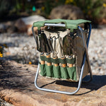 Picnic Time Minnie Mouse - Gardener Folding Seat With Tools