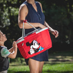 Picnic Time Minnie Mouse - Metro Basket Collapsible Cooler Tote
