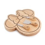 Picnic Time Minnie Mouse - Minnie Mouse Head Shaped Cheese Board With Tools