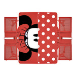 Picnic Time Minnie Mouse - Picnic Table Portable Folding Table With Seats