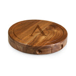 Picnic Time Monogram - Acacia Brie Cheese Cutting Board & Tools Set