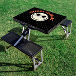 Picnic Time Nightmare Before Christmas Jack - Picnic Table Portable Folding Table With Seats