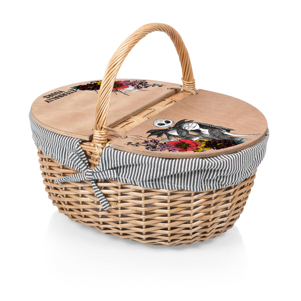 picnic time Nightmare Before Christmas Jack & Sally - Country Picnic Basket