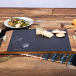 Picnic Time Nightmare Before Christmas Jack & Zero - Covina Acacia And Slate Serving Tray