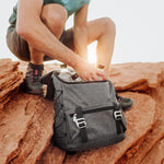 Picnic Time On The Go Traverse Backpack Cooler Heathered Gray