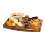 Picnic Time Ovale Cutting Board With Gourmet Gift Pack