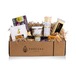 Picnic Time Ovale Cutting Board With Gourmet Gift Pack