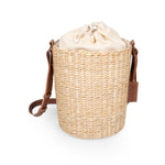 Picnic Time Palermo - Rush Insulated Bucket Tote With Leather Straps