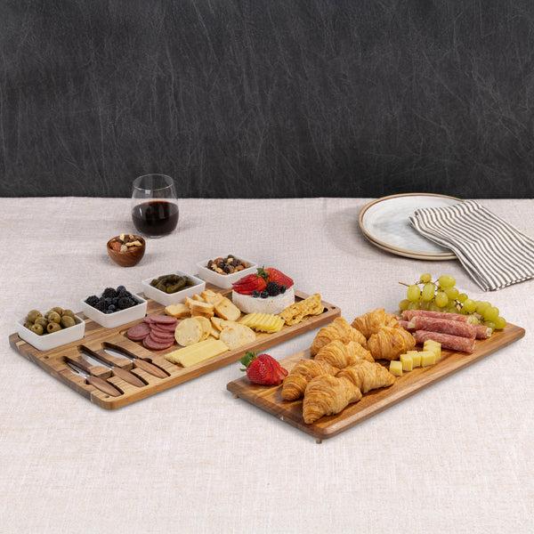 picnic time Picada Tapas & Cheese Board Set with Dip Bowls