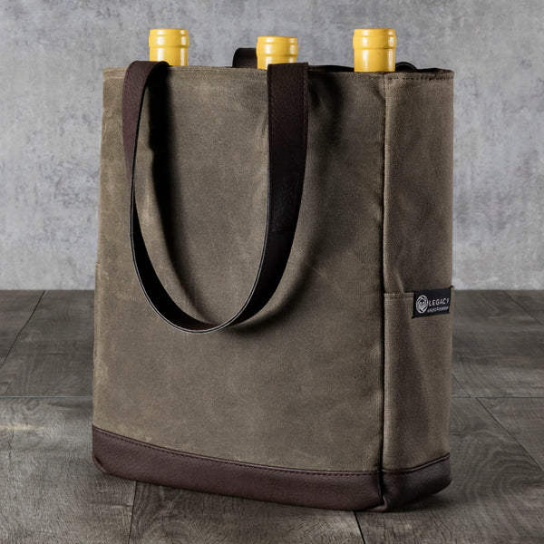 picnic time 3 Bottle Insulated Wine Cooler Bag