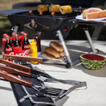 Picnic Time 3-Piece BBQ Tote & Grill Set