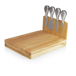 Picnic Time Asiago Cheese Cutting Board & Tools Set