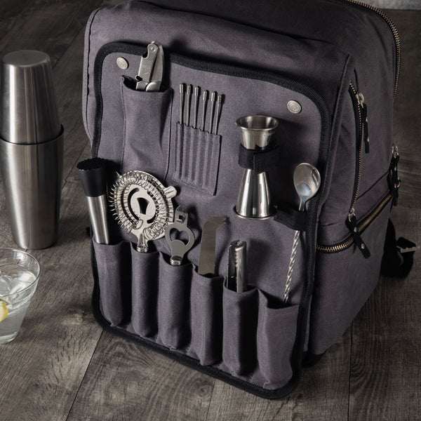 picnic time Bar-Backpack Portable Cocktail Set