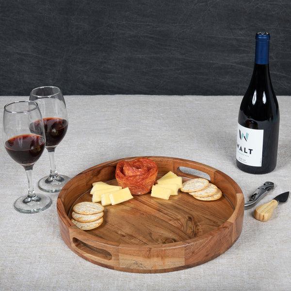 picnic time Barista Serving Tray with Glass Insert