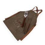 Picnic Time BBQ Apron With Tools & Bottle Opener