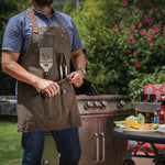 Picnic Time BBQ Apron With Tools & Bottle Opener