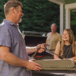 Picnic Time BBQ Roll Up 3 Piece Set Black