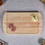 Picnic Time Billboard Glass Top Serving Tray