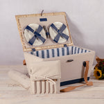 Picnic Time Boardwalk Picnic Basket For 4
