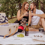 Picnic Time Boardwalk Picnic Basket For 4