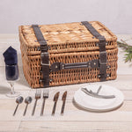 Picnic Time Champion Picnic Basket Navy Blue
