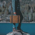 Picnic Time Champion Picnic Basket Navy Blue