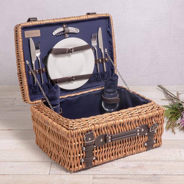 picnic time Champion Picnic Basket Navy Blue