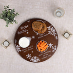 Picnic Time Dear Santa Milk & Cookies Serving Tray