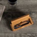 Picnic Time Elan Deluxe Corkscrew In Bamboo Box