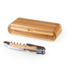 Picnic Time Elan Deluxe Corkscrew In Bamboo Box