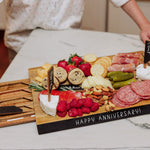 Picnic Time Formaggio Cheese Board And Tools Set