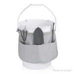 Picnic Time Garden Bucket Tool Organizer